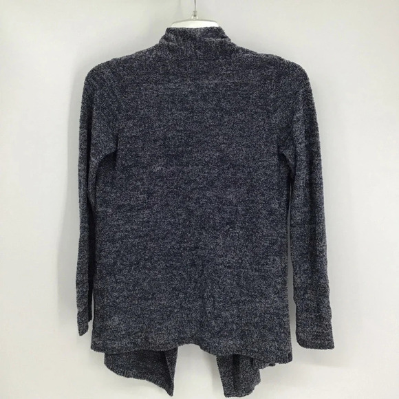 Barefoot Dreams Women’s Calypso Wrap Sweater Soft Cozy Warm Blue/Grey Size M - Picture 2 of 6